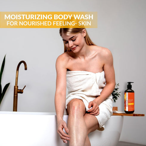 Body Wash Honey - 16.9 fl oz | NATURAL SOLUTION